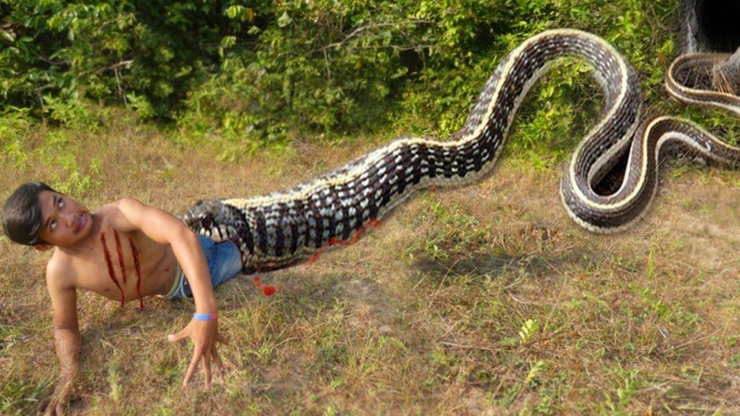 DIY Snake Trap Technology - Creative Snake Trap From Big Wood & Chicken...