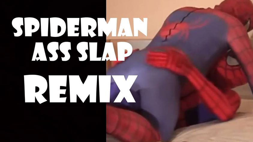Spiderman Ass Slap.