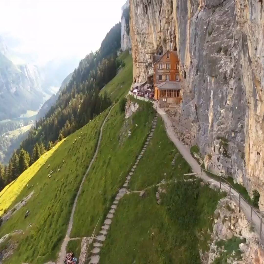 Berggasthaus Aescher Restaurant Швейцария