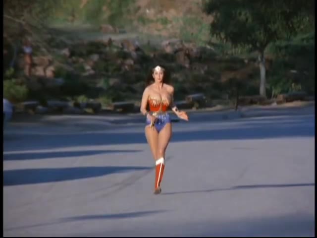 Vintage Everyday - Wonder Woman Running in Slow Motion Facebook.
