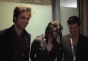 Backstage Video With Rob, Kristen and Taylor [HQ]