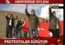 PROTESTOLAR SÜRÜYOR..AÇILIMA HAYIR..