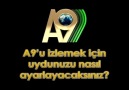 A9 KANALI İÇİN UYDUNUZU NASIL AYARLAYACAKSINIZ ?