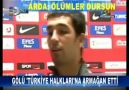 Arda Turan: Gölü Türkiye Halklaırna Armağan Ediyorum