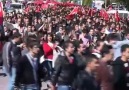 7 Bin Öğrenci Kampuste Terörü Protesto Etti