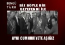 Biz böyle bir beyefendi ile..