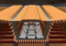 Bridge construction - Incremental Launching - 3D Animation