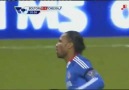 Drogba'nın Füzesinde Top 3 Kere Yön Değiştiriyor !! [HQ]