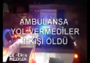 Emniyet Şeridinde Ambulansa Yol Vermediler !!!''vakaloji''