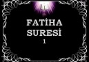 1-FATİHA SURESİ www.facebook.com/furkandinle