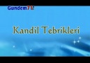 görüntülü KANDİL TEBRİKLERİ