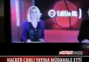 Hackerdan Canlı yayına Müdahele :)