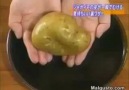 Haşlanmış Patates Nasıl Soyulur...? xd :):):)