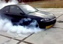 Honda 3rd Gear Burnout...