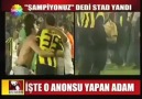 İşte o Anonsu Yapan Adam :) [ Galatasaray Türkiye'dir Fark