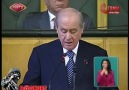 Lider Devlet BAHÇELİ AKP ye ayar veriyor