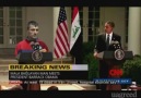 Mala bağlayan adam ve Obama basın açıklaması [HQ]