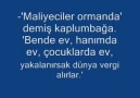 MALİYECİLER ORMANA GELİNCE:))))))