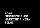 - Mezhepsiz Kişiler Hakkında Kısa Bilgiler-