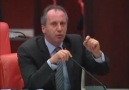 MUHARREM İNCE;9 YILLIK VEKİLLİK HAYATIMDA İLK DEFA UTANDIM...