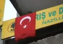 Nazilli bdp binasına TÜRK BAYRAĞI asıldı! İzle ve İzlet...