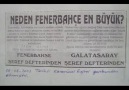 Neden FENERBAHÇE En Büyük ? İzleyinde Görün !!