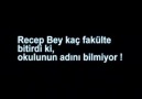 Recep Bey'in DİPLOMA KALPAZANLIĞI