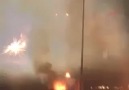 Şırnex Serhidanında Polis Aracı Yakıldı...