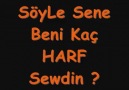 SÖYLE KAÇ HARFLE SEVDİN BENİ (GİDENLERE SON SÖZ)