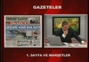 Sunucu Canlı Yayında Taraf Gazetesini Yırtıyor