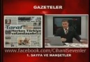 Sunucu canlı yayında TARAF gazetesini yırttı.