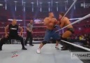 The Rock Bottom On John Cena - WrestleMania 27 [HQ]