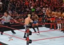 Triple H & MR.Kennedy vs. ECW Roster - RAW 2008 [HQ]