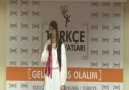 9.Türkçe Olimpiyatları Maria Capkan, Mevlana'nın Etme şiiri