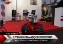 Türkiye'nin İlk İtfaiyeci Robotu