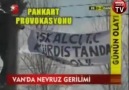 Van'da 'İşgalci TC Kürdistandan Defol' Pankartı !