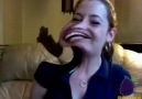 Webcam efektlerini görünce mala bağlayan kadın :)