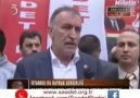 Yine Saadet Partisi Bayrağına Tahammül Edilemedi