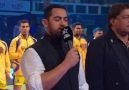 Aamir Khan sings National Anthem at Pro Kabaddi 2016 opening