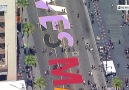 ABC News - LA Pride and Black Lives Matter display of solidarity on Hollywood Boulevard