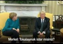 ABD Başkanı Trump Merkeli dünyaya rezil etti