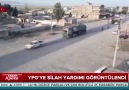 ABDnin YPGye yaptığı silah yardımı görüntülendi