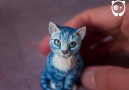 A cat made of clay By Stephanie Kilgast PetitPlat