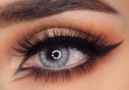 A charming eye makeup idea