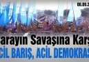 Acil Barış, Acil Demokrasi