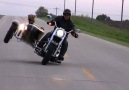 A couple guys out for an evening ride!