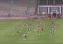 Adaptable warm up with the ball
