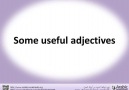 Adjectives