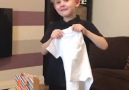 Adorable moment boy finds out hes getting a baby brother