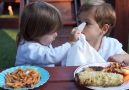 Adorable Tot Helps Friend Clean Up